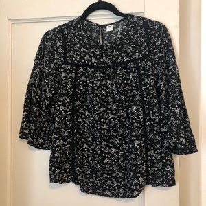 Floral printed tunic
